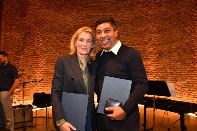 Dr. Maria Furtwängler, Giovane Elber Verleihung der Bayerischen Staatsmedaille für soziale Verdienste 2024 Heilige Hofkirche München 07. Mai 2024