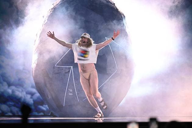 MALMÖ, SWEDEN 20240507 Windows95man representing Finland with the song No rules! during the first semi-final of the 68th edition of the Eurovision Song Contest (ESC) at the Malmö Arena, in Malmö, Sweden, Tuesday 07 May, 2024. MALMÖ SWEDEN x10070x *** MALMÖ, SWEDEN 20240507 Windows95man representing Finland with the song No rules during the first semi final of the 68th edition of the Eurovision Song Contest ESC at the Malmö Arena, in Malmö, Sweden, Tuesday 07 May, 2024 MALMÖ SWEDEN x10070x  Copyright: xJessicaxGow TTx EUROVISION SONG CONTEST 2024 oXziINR7aOY