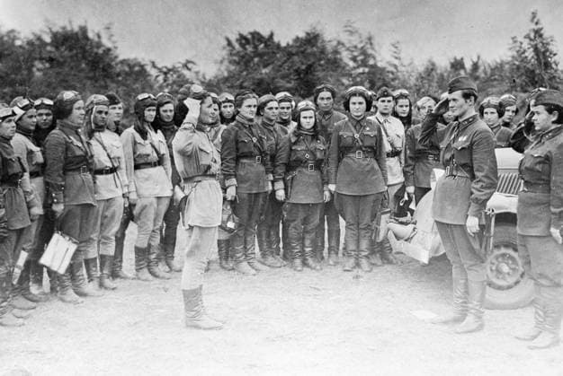 Archivbilder der Woche KW19 AVIATION GREAT PATRIOTIC WAR 61141 09.09.1942 The 46th Guards Taman air regiment during the WWII years. E. Bocharova Sputnik Chechen Republic Russia  Copyright: xE.xBocharovax