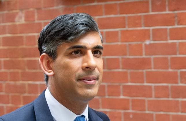 May 13, 2024, London, England, United Kingdom: UK Prime Minister RISHI SUNAK leaves Policy Exchange after delivering a speech. London United Kingdom - ZUMAs262 20240513_zip_s262_069 Copyright: xTayfunxSalcix