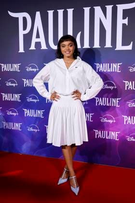 Schauspielerin Sira-Anna Faal (Rolle: Pauline) beim Fotocall zur Premiere der Coming-of-Age-Mysteryserie Pauline von Disney+ im Residenz-Kino. Köln, 13.05.2024 NRW Deutschland Copyright: xChristophxHardtx