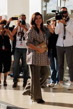 Arrivals - Cannes Ebru Ceylan Jury Ankunft am Hotel Martinez im Rahmen des 77. Festival de Cannes am 13.05.2024. Copyright: xEventpressxKochanx