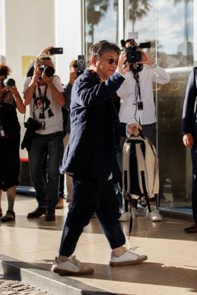 Arrivals - Cannes Hirokazu Koreeda Jury Ankunft am Hotel Martinez im Rahmen des 77. Festival de Cannes am 13.05.2024. Copyright: xEventpressxKochanx