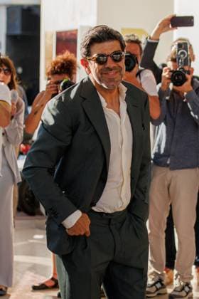 Arrivals - Cannes Pierfrancesco Favino Jury Ankunft am Hotel Martinez im Rahmen des 77. Festival de Cannes am 13.05.2024. Copyright: xEventpressxKochanx