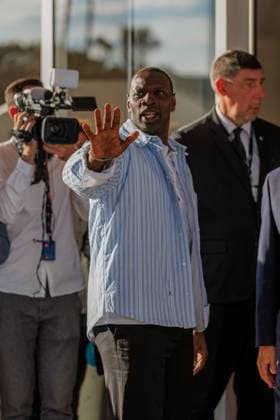 Arrivals - Cannes Omar Sy Jury Ankunft am Hotel Martinez im Rahmen des 77. Festival de Cannes am 13.05.2024. Copyright: xEventpressxKochanx