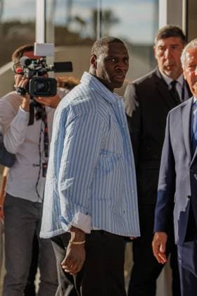 Arrivals - Cannes Omar Sy Jury Ankunft am Hotel Martinez im Rahmen des 77. Festival de Cannes am 13.05.2024. Copyright: xEventpressxKochanx