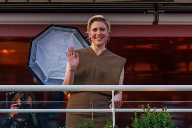 Arrivals - Cannes Greta Gerwig Jury Ankunft am Hotel Martinez im Rahmen des 77. Festival de Cannes am 13.05.2024. Copyright: xEventpressxKochanx
