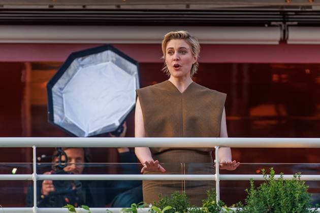 Arrivals - Cannes Greta Gerwig Jury Ankunft am Hotel Martinez im Rahmen des 77. Festival de Cannes am 13.05.2024. Copyright: xEventpressxKochanx