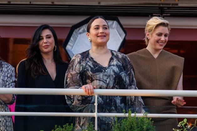 Arrivals - Cannes Nadine Labaki, Lily Gladstone and Greta Gerwig Jury Ankunft am Hotel Martinez im Rahmen des 77. Festival de Cannes am 13.05.2024. Copyright: xEventpressxKochanx
