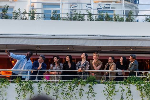 Arrivals - Cannes Omar Sy, Hirokazu Koreeda, Ebru Ceylan, Nadine Labaki, Lily Gladstone, Greta Gerwig, J. A. Bayona, Eva Green and Pierfrancesco Favino Jury Ankunft am Hotel Martinez im Rahmen des 77. Festival de Cannes am 13.05.2024. Copyright: xEventpressxKochanx
