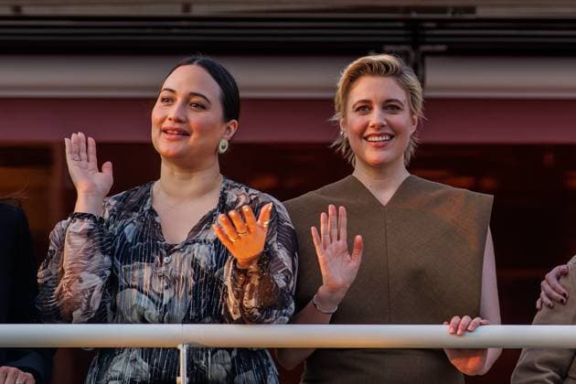 Arrivals - Cannes Lily Gladstone and Greta Gerwig Jury Ankunft am Hotel Martinez im Rahmen des 77. Festival de Cannes am 13.05.2024. Copyright: xEventpressxKochanx