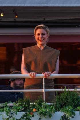 Arrivals - Cannes Greta Gerwig Jury Ankunft am Hotel Martinez im Rahmen des 77. Festival de Cannes am 13.05.2024. Copyright: xEventpressxKochanx