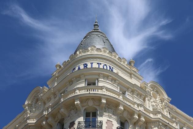 May 13, 2024, Cannes, Cote D azur, France: The iconic Hotel Carlton during the 77th Annual Cannes Film Festival in Cannes, France Cannes France - ZUMAc179 20240513_zep_c179_143 Copyright: xMickaelxChavetx