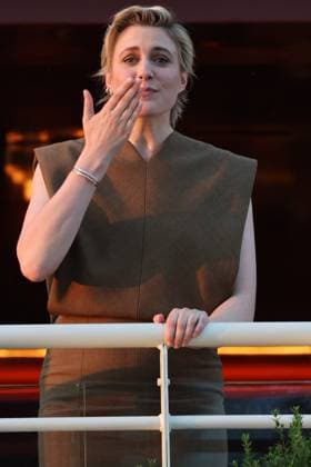 Cannes - Jury Dinner Ahead Of The Festival Opening President of the Jury Greta Gerwig attends a dinner ahead of the 77th Cannes Film Festival on May 13, 2024 in Cannes, France. Photo by Shootpix ABACAPRESS.COM Cannes France  Copyright: xShootpix ABACAx