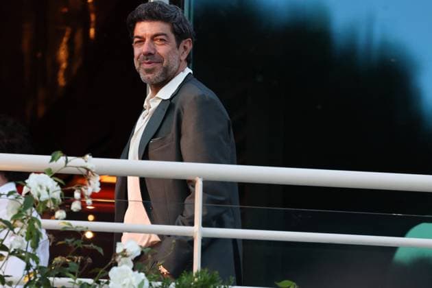 Cannes - Jury Dinner Ahead Of The Festival Opening Member of the Jury Pierfrancesco Favino attends a dinner ahead of the 77th Cannes Film Festival on May 13, 2024 in Cannes, France Photo by Shootpix ABACAPRESS.COM Cannes France  Copyright: xShootpix ABACAx