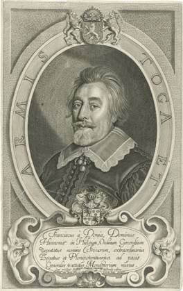 RECORD DATE NOT STATED Portrait of Frans of Donia, Pieter de Jews (II), After Anselm of them, 1648 print BostePortret of Frans van Donia. The portrait is caught in an oval frame with the coat of arms of the portrayed person and an edge in Latin. In the cartouche a five -line caption in Latin. Print from a series of portraits to paintings by Anselmus van Hulle of all delegates at the peace negotiations in Münster and Osnabrück. Antwerp paper etching engraving Copyright: xpiemagsx rknbpie21012024-35674 !ACHTUNG AUFNAHMEDATUM GESCHÄTZT!