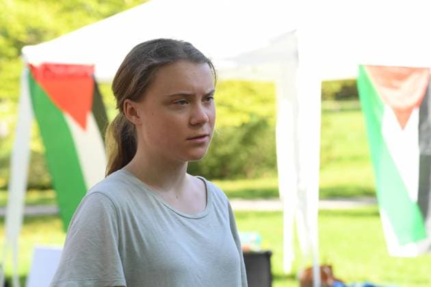 News Themen der Woche KW20 STOCKHOLM 20240514 klimataktivisten Greta Thunberg da demonstranter har slagit läger vid Stockholms Universitet för att kräva att universitetet avbryter sin samarbeten med Israel med anledning av konflikten mellan Israel och Palestina. STOCKHOLM SVERIGE x10510x *** STOCKHOLM 20240514 climate activist Greta Thunberg as protesters have camped out at Stockholm University to demand that the university suspend its cooperation with Israel over the Israeli-Palestinian conflict STOCKHOLM SWEDEN x10510x  Copyright: xEmilxDavidson TTx PALESTINAMANIFESTATION STOCKHOLMS UNIVERSITET 34f4gY5gxQQ
