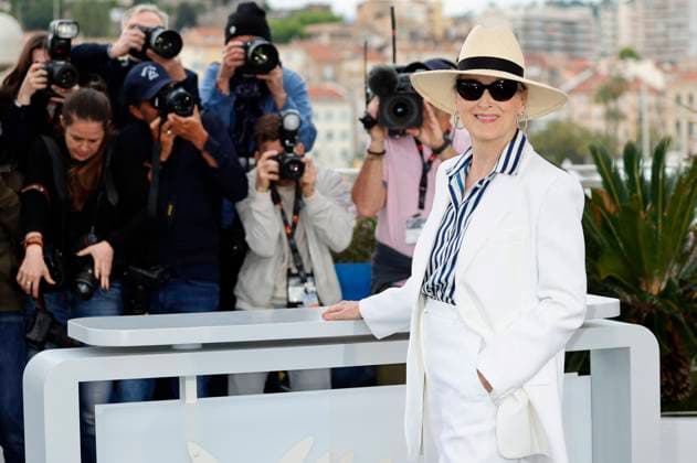 Meryl Streep beim Photocall zur Verleihung der Goldenen Palme für das Lebenswerk auf dem Festival de Cannes 2024 77. Internationale Filmfestspiele von Cannes am Palais des Festivals. Cannes, 14.05.2024