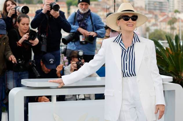 Meryl Streep beim Photocall zur Verleihung der Goldenen Palme für das Lebenswerk auf dem Festival de Cannes 2024 77. Internationale Filmfestspiele von Cannes am Palais des Festivals. Cannes, 14.05.2024