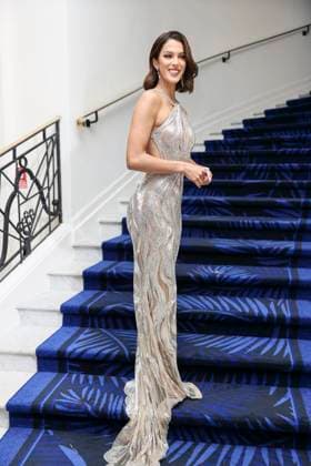 Cannes - Iris Mittenaere At The Martinez Iris Mittenaere is spotted at Martinez Hotel before opening ceremony during 77th Cannes Film Festival. France, Cannes on may 14th, 2024. Photo by Marco Piovanotto ABACAPRESS.COM Cannes France  Copyright: xPiovanottoxMarco ABACAx