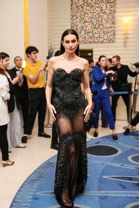 Cannes - Paola Turani At The Martinez Paola Turani is spotted at Martinez Hotel before opening ceremony during 77th Cannes Film Festival. France, Cannes on may 14th, 2024. Photo by Marco Piovanotto ABACAPRESS.COM Cannes France  Copyright: xPiovanottoxMarco ABACAx