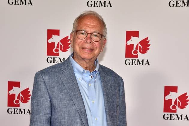 36. Fred Jay Preis der GEMA in Berlin Michael Jacobson, Preisstifter und Sohn von Fred Jay Ankunft, roter Teppich im bcc Berlin der 36. Fred Jay Preis 2024 im Rahmen des GEMA Mitgliederfestes in Berlin 14.05.2024