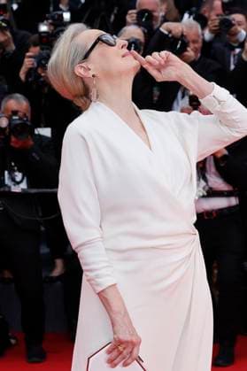Meryl Streep bei der Opening Ceremony mit der Premiere des Kinofilms Le deuxieme acte The Second Act auf dem Festival de Cannes 2024 77. Internationale Filmfestspiele von Cannes im Palais des Festivals. Cannes, 14.05.2024