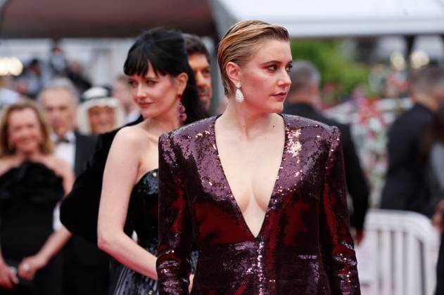 Eva Green und Greta Gerwig bei der Opening Ceremony mit der Premiere des Kinofilms Le deuxieme acte The Second Act auf dem Festival de Cannes 2024 77. Internationale Filmfestspiele von Cannes im Palais des Festivals. Cannes, 14.05.2024