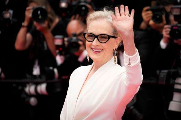 Foto IPP Daniele Cifala™ Cannes 14 05 2024 Le DeuxieÌÄme Acte ( The Second Act ) Screening and Opening Ceremony Red Carpet - The 77th Annual Cannes Film Festival nella foto : Meryl Streep Italy Photo Press - World Copyright