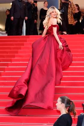 Heidi Klum bei der Opening Ceremony mit der Premiere des Kinofilms Le deuxieme acte The Second Act auf dem Festival de Cannes 2024 77. Internationale Filmfestspiele von Cannes im Palais des Festivals. Cannes, 14.05.2024