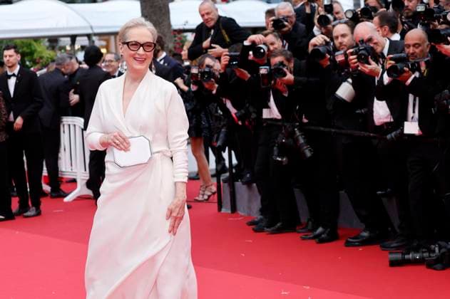 Meryl Streep bei der Opening Ceremony mit der Premiere des Kinofilms Le deuxieme acte The Second Act auf dem Festival de Cannes 2024 77. Internationale Filmfestspiele von Cannes im Palais des Festivals. Cannes, 14.05.2024