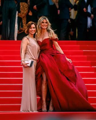 Festival de Cannes - Premiere - Le Deuxieme Acte Laura Branik and Heidi Klum bei der Eröffnung der 77. Cannes Film Festspiele im Palais de Festival und der Premiere Le Deuxieme Acte ( The Second Act ) am 14.05.2024 in Cannes. Copyright: xEventpressxKochanx