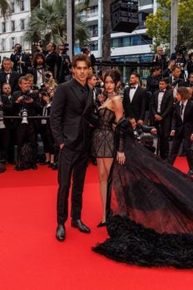 Festival de Cannes - Premiere - Le Deuxieme Acte Scott Morton and Lea Elui bei der Eröffnung der 77. Cannes Film Festspiele im Palais de Festival und der Premiere Le Deuxieme Acte ( The Second Act ) am 14.05.2024 in Cannes. Copyright: xEventpressxKochanx