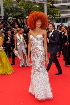 Festival de Cannes - Premiere - Le Deuxieme Acte Alicia Aylies bei der Eröffnung der 77. Cannes Film Festspiele im Palais de Festival und der Premiere Le Deuxieme Acte ( The Second Act ) am 14.05.2024 in Cannes. Copyright: xEventpressxKochanx