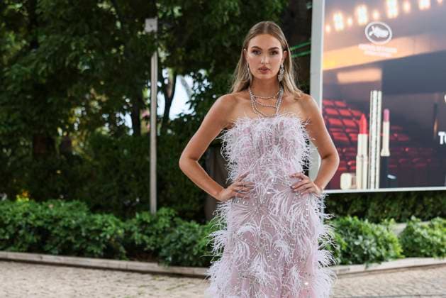 Cannes - Romee Strijd At The Martinez Romee Strijd is spotted at Martinez Hotel before opening ceremony during 77th Cannes Film Festival. Cannes, France, May 14, 2024. Photo by Marco Piovanotto ABACAPRESS.COM Cannes France  Copyright: xPiovanottoxMarco ABACAx