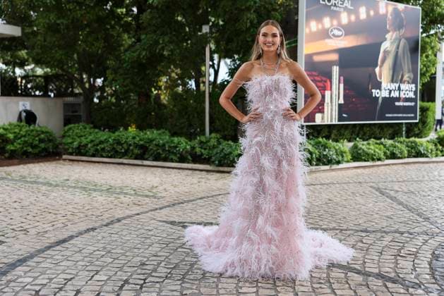 Cannes - Romee Strijd At The Martinez Romee Strijd is spotted at Martinez Hotel before opening ceremony during 77th Cannes Film Festival. Cannes, France, May 14, 2024. Photo by Marco Piovanotto ABACAPRESS.COM Cannes France  Copyright: xPiovanottoxMarco ABACAx