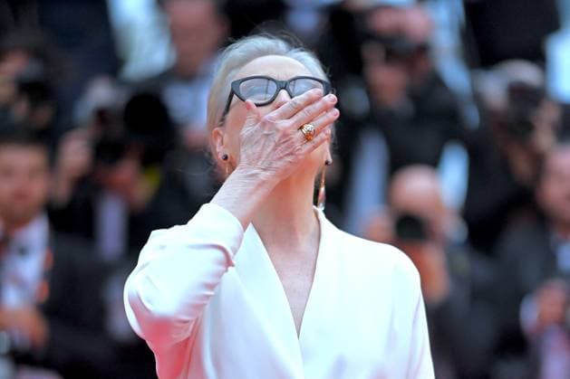 Cannes - Opening Ceremony Arrivals Meryl Streep attends Le Deuxieme Acte The Second Act Screening opening ceremony red carpet at the 77th annual Cannes Film Festival at Palais des Festivals on May 14, 2024 in Cannes, France. Photo by Franck Castel ABACAPRESS.COM Cannes France  Copyright: xCastelxFranck ABACAx