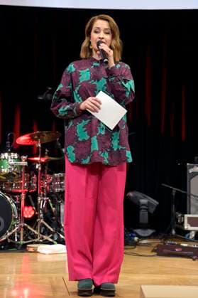 Loretta Stern bei der Verleihung des Fred Jay Preises 2024 im bcc Berlin Congress Center. Berlin, 14.05.2024