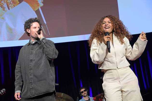 Max Herre und Joy Denalane bei der Verleihung des Fred Jay Preises 2024 im bcc Berlin Congress Center. Berlin, 14.05.2024