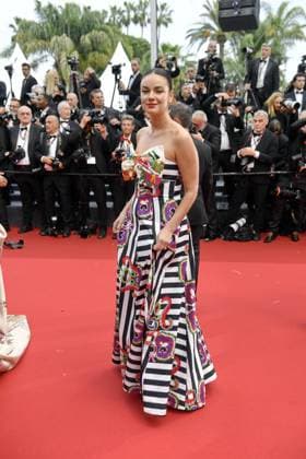 Janina Uhse bei der Eröffnungszeremonie und THE SECOND ACT Premiere bei den 77 th Filnfestspielen in Cannes 14.05.2024