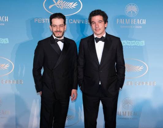 Photocall au diner officiel douverture du 77e Festival de Cannes 77th International Cannes Film Festival Photocall at official Dinner 304917 2024 05 14 Karmitz, NathanaÃ l Karmitz, Elisha  Copyright: xAnthonyxCarrelx xStarfacex STAR_304917_068