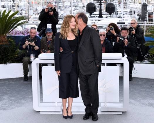 77th Cannes Film Festival 2024 Photocall film Le Deuxieme Act (The Second Act) Cannes, 77th Cannes Film Festival 2024 Photocall film Le Deuxieme Act (The Second Act) In the photo: Lea Seydoux, Vincent Lyndon Cannes France  Copyright: xIPA ABACAx