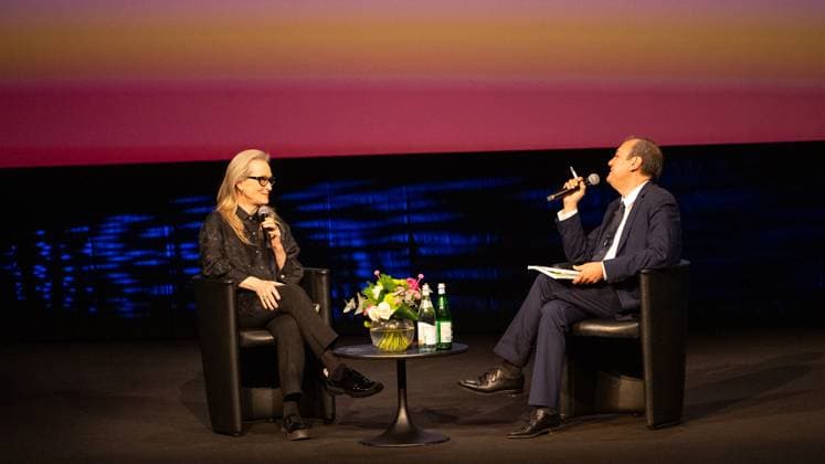77eme Festival International du Film de Cannes Masterclass with Meryl Streep 77th International Cannes Film Festival 304957 2024 05 14 Allouche, Didier  Copyright: xEstellexCarlierx xStarfacex STAR_304957_014