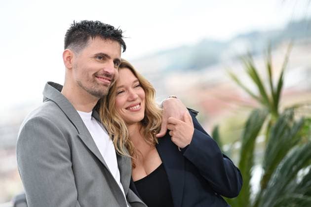 Festival de Cannes 2024 77e Ã dition Photocall le deuxieme acte Raphael Quenard, Lea Seydoux 304950 2024 05 15 France  Copyright: xLionelxGuericolas MPPx STAR_304950_206
