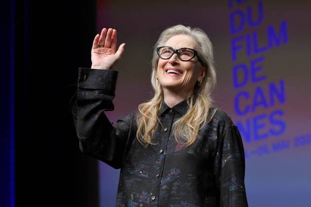 Cannes - Rendez-Vous With Meryl Streep Meryl Streep arrives for a Rendez-Vous With Meryl Streep at the 77th edition of the Cannes Film Festival in Cannes, France, on May 15, 2024. Photo by Cyril Pecquenard ABACAPRESS.COM Cannes France  Copyright: xABACAx