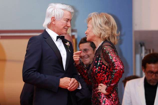 Baz Luhrmann und Iris Knobloch bei der Premiere des Kinofilms Furiosa: A Mad Max Saga auf dem Festival de Cannes 2024 77. Internationale Filmfestspiele von Cannes im Palais des Festivals. Cannes, 15.05.2024