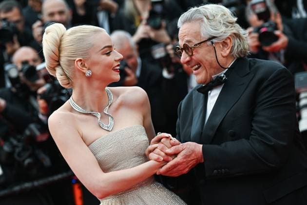 Anya Taylor-Joy, Archivbilder Entertainment Themen der Woche KW20 77eme Festival International du Film de Cannes MontÃ e des marches du Film Furiosa Mad Max Festival de Cannes 2024 77e Ã dition montee du film Furiosa Anya Taylor Joy, George Miller 304973 2024 05 15 Cannes France  Copyright: xLionelxGuericolas MPPx STAR_304973_125