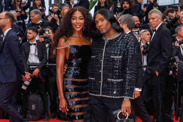 Festival de Cannes - Premiere - Furiosa: A Mad Max Saga Naomi Campbell and Law Roach bei der Premiere des Filmes Furiosa: A Mad Max Saga während der 77. Cannes Film Festspiele im Palais de Festival. Copyright: xEventpressxKochanx