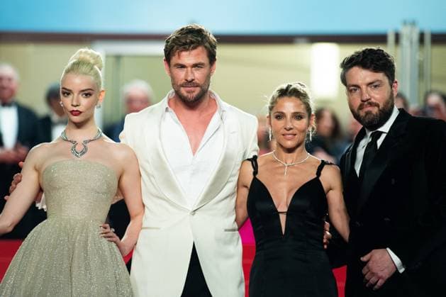 Anya Taylor-Joy, Archivbilder Cannes Furiosa A Mad Max Saga Exit Anya Taylor-Joy, Chris Hemsworth, Elsa Pataky and Tom Burke attending the Furiosa: A Mad Max Saga (Furiosa: Une Saga Mad Max) as part of the 77th Cannes International Film Festival in Cannes, France on May 15, 2024. Photo by Aurore Marechal ABACAPRESS.COM Cannes France  Copyright: xMarechalxAurore ABACAx