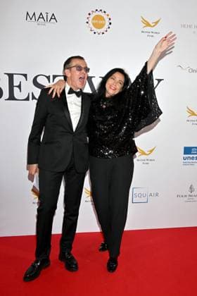 Better World Fund gala evening at the Carlton Hotel in Cannes during the 77th Cannes Film Festival 202 Manuel Collas de la Roche, Founding President of the Better World Fund, and Sylvana Lorenz during the Better World Fund gala evening at the Carlton Hotel in Cannes during the 77th Cannes Film Festival 2024 on May 15 Bruno Bebert Bestimage Better World Fund gala evening at the Carlton Hotel in Cannes during the 2024 Cannes Film Festival on May 15 Cannes France  Copyright: xBrunoxBebertx xBestimagexBrunoxBebertx xBestimagex
